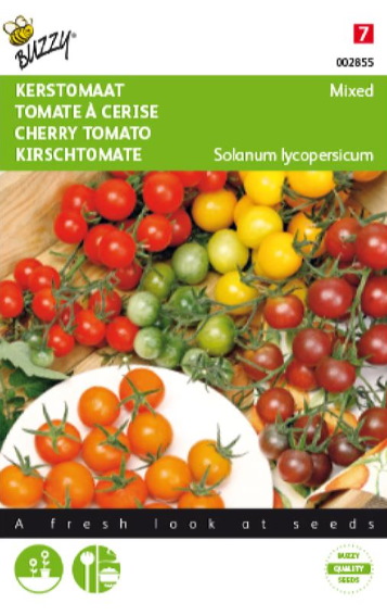 Cherry Tomato mix 4 varieties (Solanum) 30 seeds BU